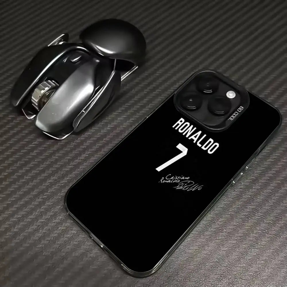 Coque iPhone The Relentless Number 7 | Cristiano Ronaldo CR7 | TPU Premium | iPhone 11 à 17