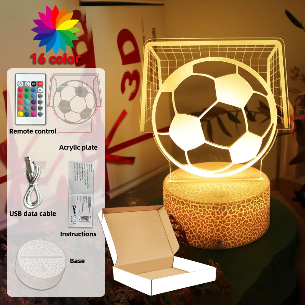 GoalLight RGB 🔥💡⚽ | Ta Chambre Devient Un Stade