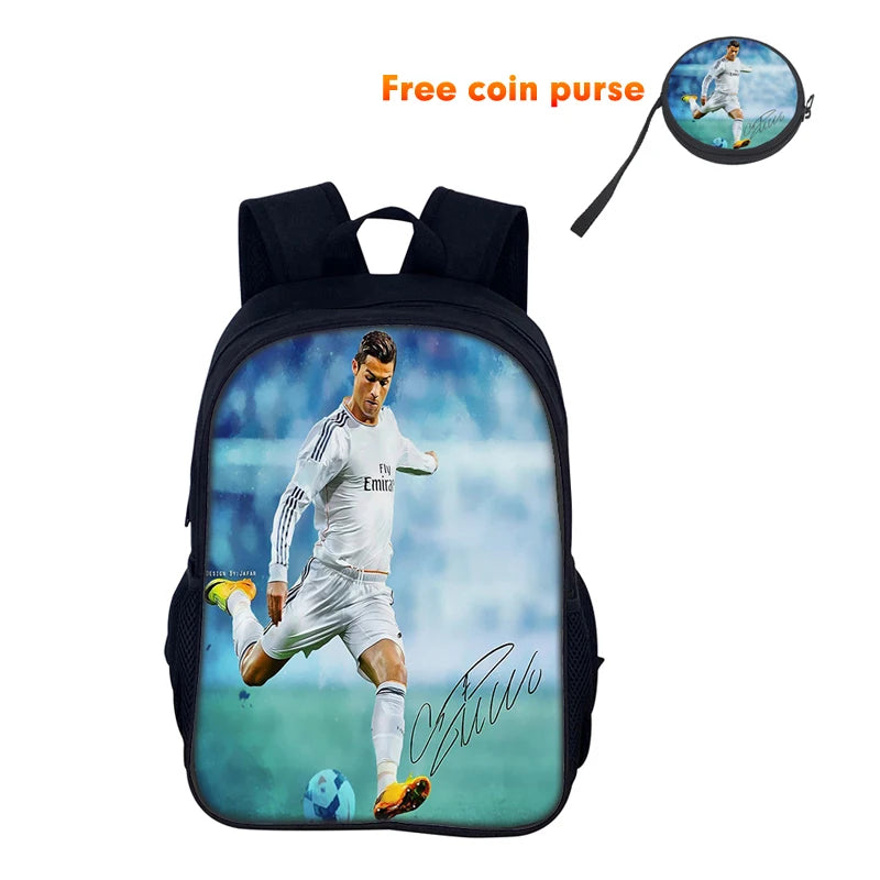 Ronaldo School Trio 🔥🎒⚽ | Le Sac des Étudiants Champions