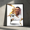 Mbappé Speed Wall Art 🔥⚡🇫🇷 | La Vitesse d'une Star Sur Ton Mur