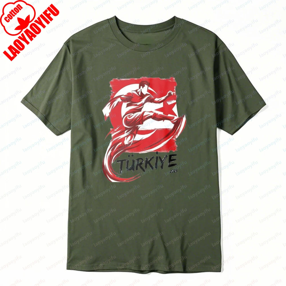 Turkey Fan Tee 🔥🇹🇷⚽ | Représente La Turquie Avec Fierté