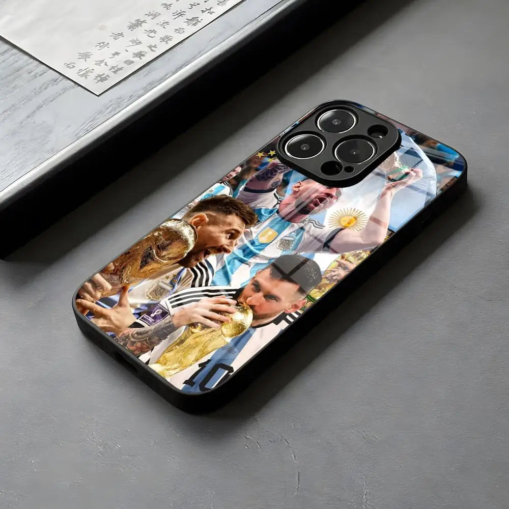 Messi Glass Elite 🔥📱⚽ | Le Style Verre Premium du GOAT
