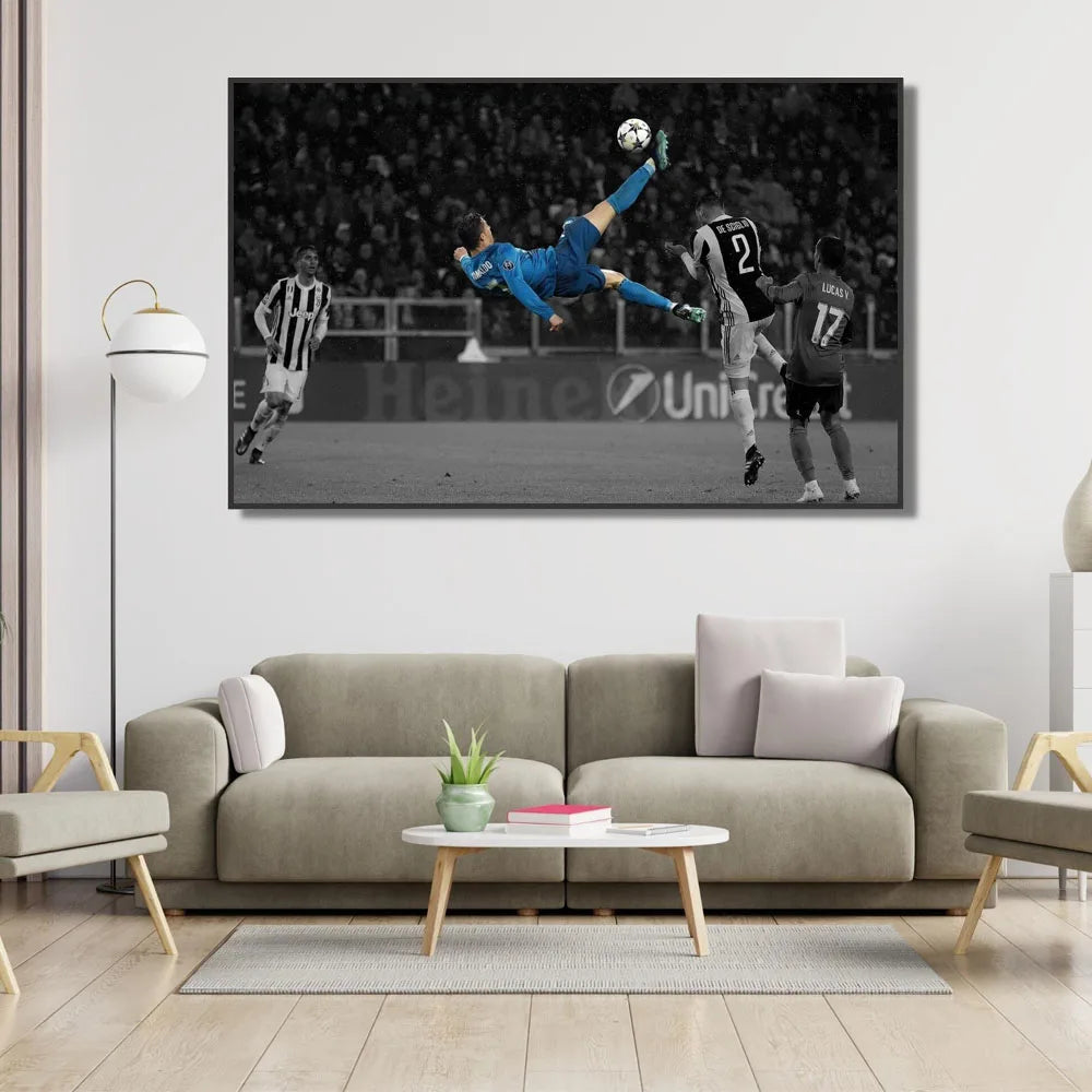CR7 Wall Art 🔥🐐⚽ | La Mentalité D'un Champion Sur Ton Mur