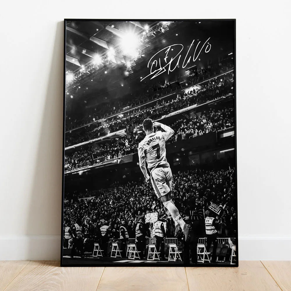 CR7 Wall Art 🔥🐐⚽ | La Mentalité D'un Champion Sur Ton Mur