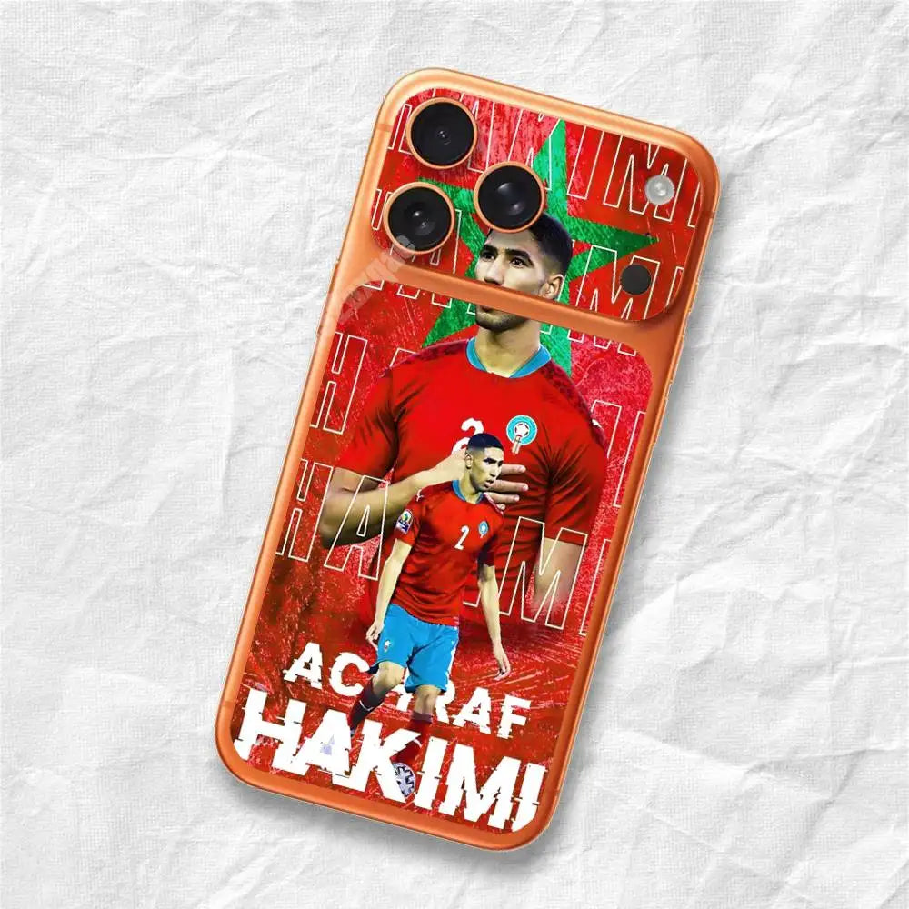 Hakimi 🇲🇦🔥 Protection iPhone 17 Pro | Style Football Maroc Ultra Clean