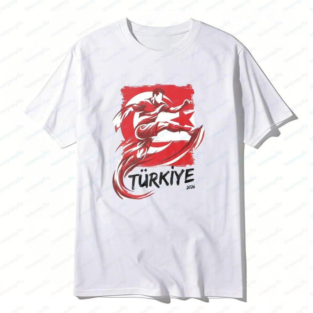 Turkey Fan Tee 🔥🇹🇷⚽ | Représente La Turquie Avec Fierté