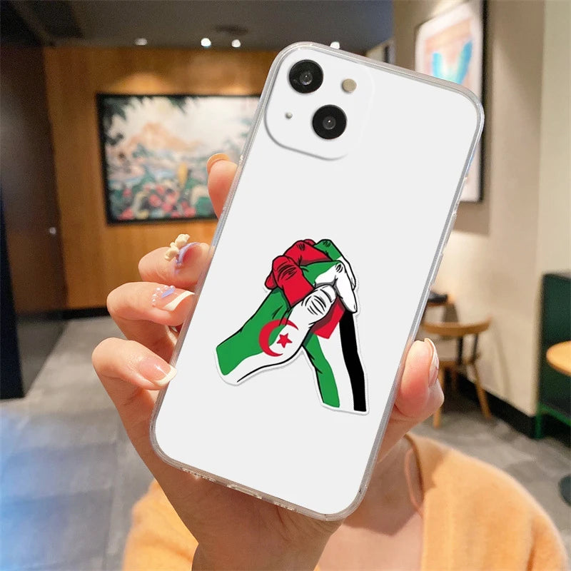 🇩🇿 Ton iPhone, ton identité ! | Coque Transparente Algérie 🔥📱