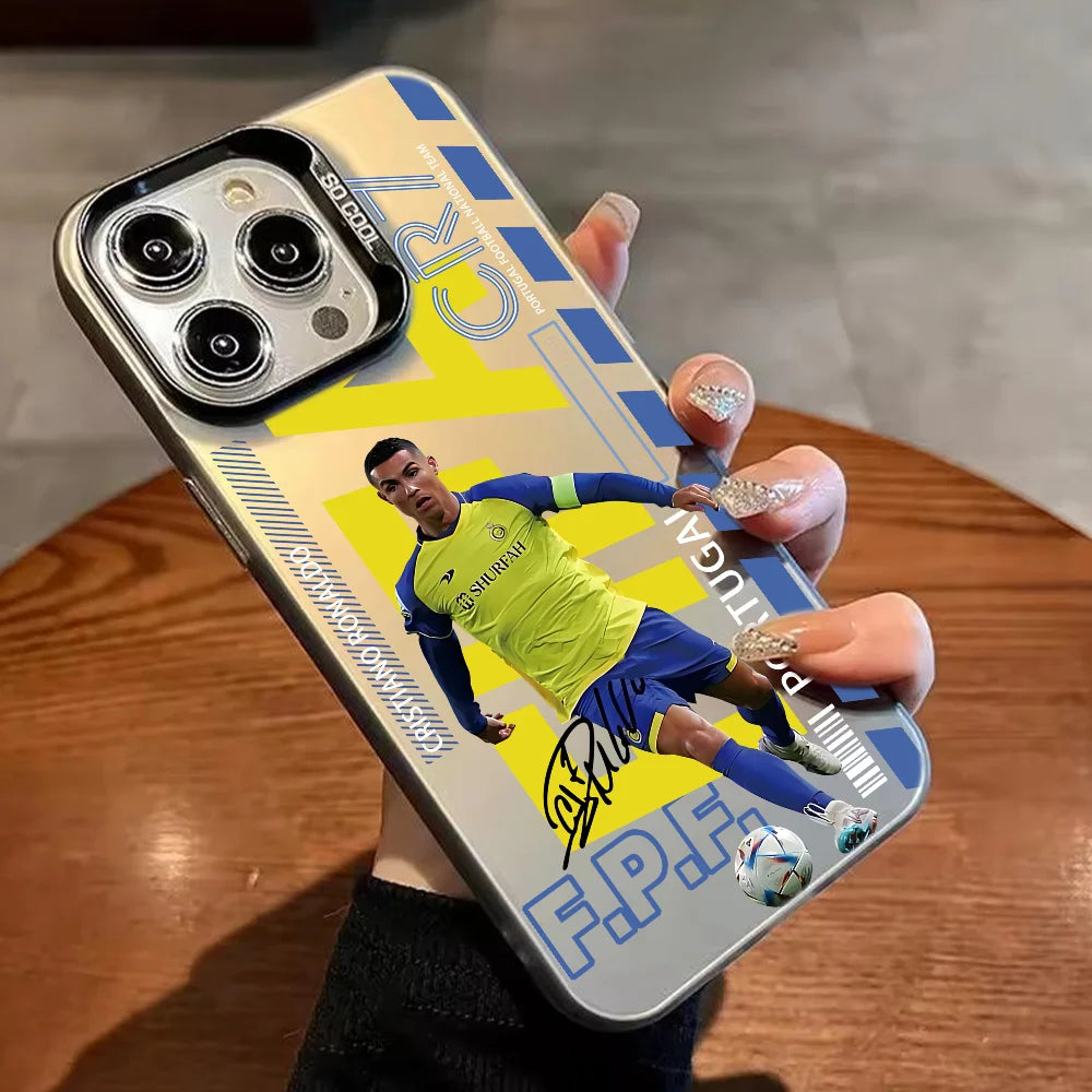 CR7 Silver Shine 🔥📱⚽ | Le Style Argent de la Légende