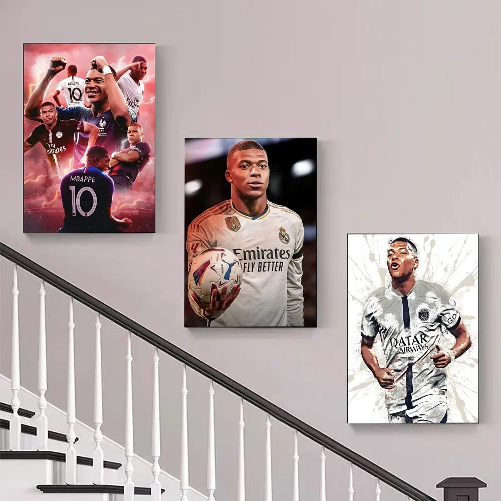 Mbappé Speed Wall Art 🔥⚡🇫🇷 | La Vitesse d'un Champion Sur Ton Mur