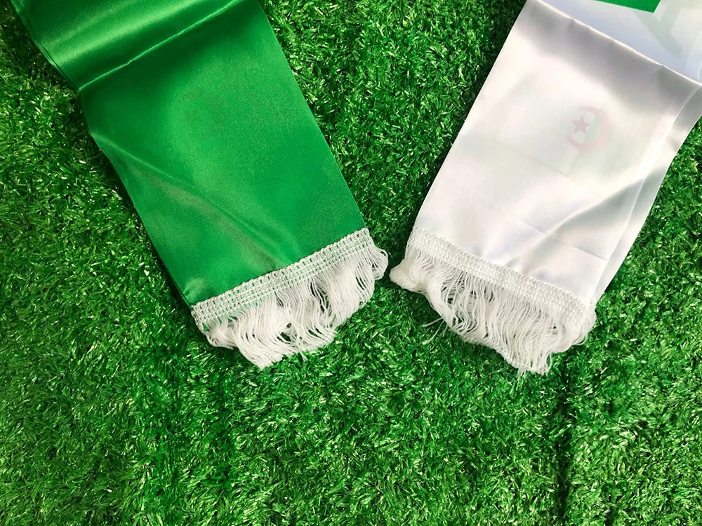 🇩🇿 Montre ta fierté en mode supporter ! | Écharpe Algérie 🔥