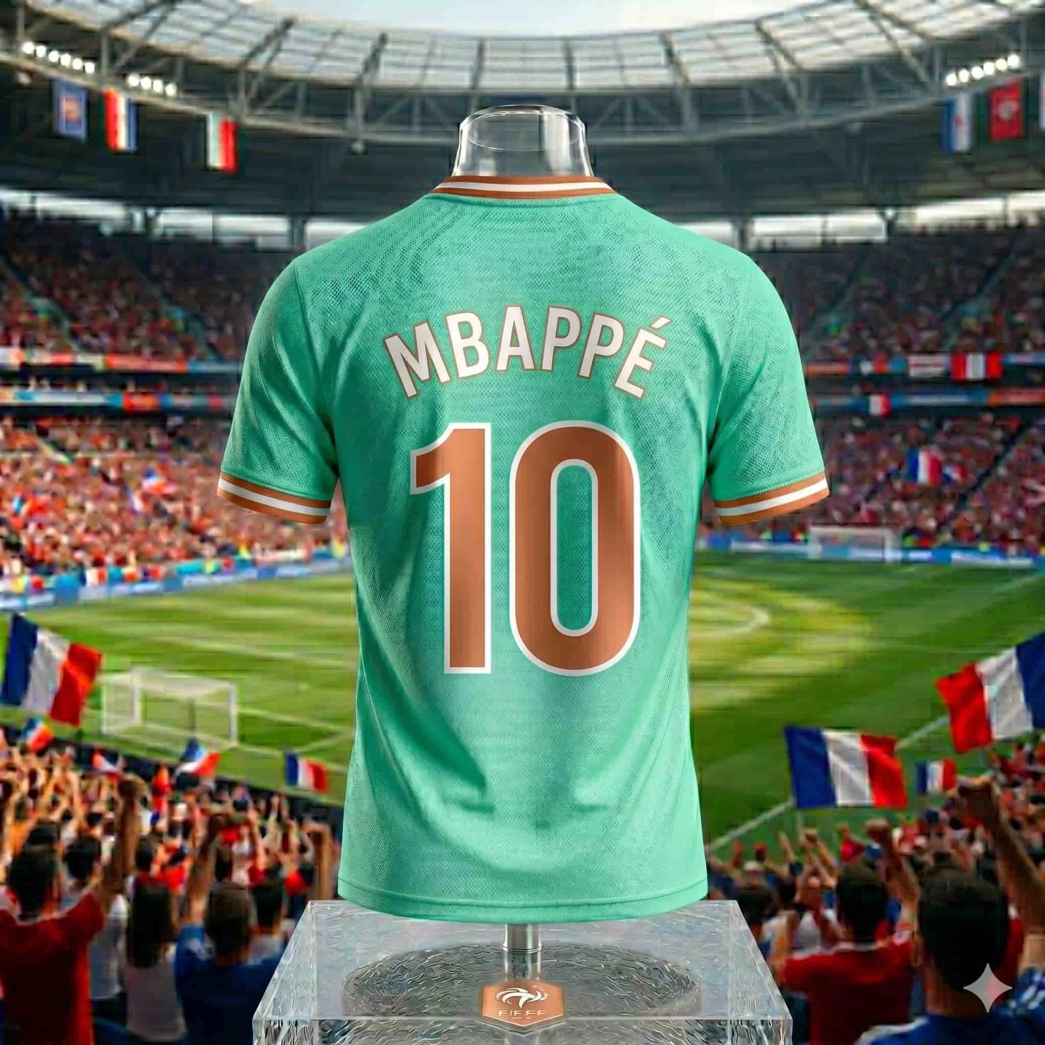T-Shirt France N°10 Junior ⚽ | Le Favori des Jeunes Supporters