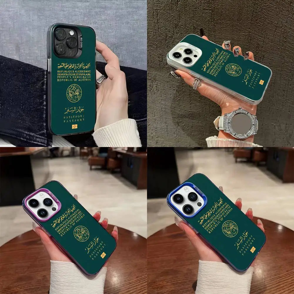 🇩🇿 Ton iPhone = ton identité ! | Coque Passeport Algérie 🔥📱