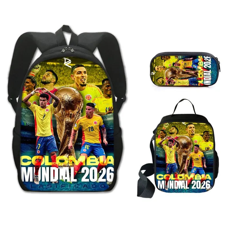 Sac à Dos Football 2026 🔥⚽ | Pack 3 Pièces pour Vrais Fans