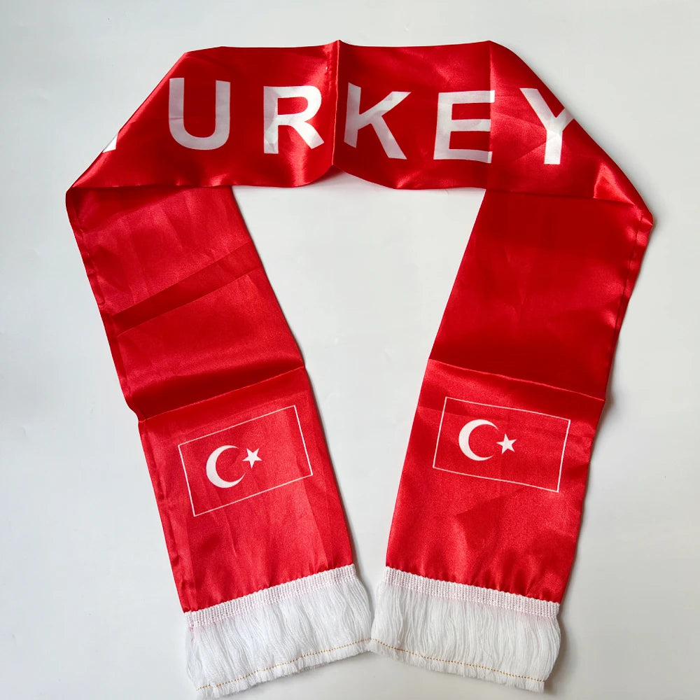 Turkey Fan Scarf 🔥🇹🇷 | Le Must-Have Des Supporters Turcs
