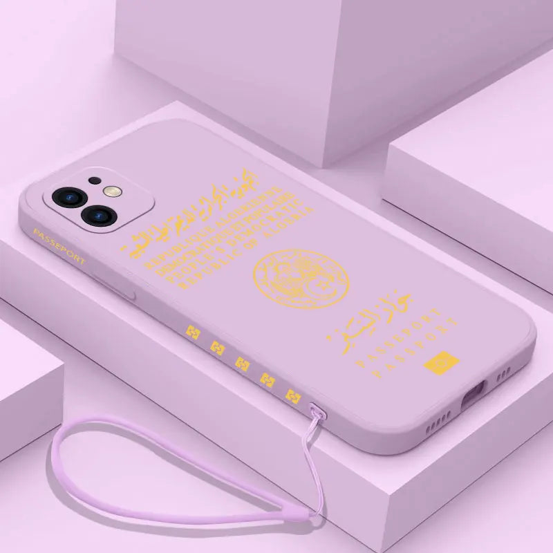 🇩🇿 Ton iPhone en mode identité ! | Coque Passeport Algérie 🔥📱