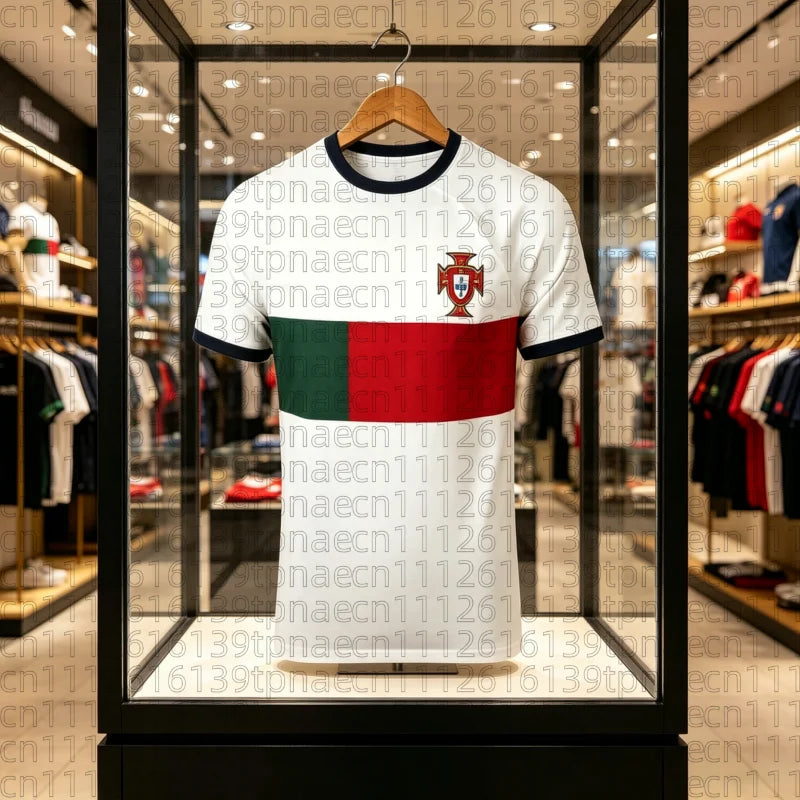 Portugal 2026 Family Jersey | Maillot Supporter Respirant | Enfant & Adulte | 100–160 + S–6XL