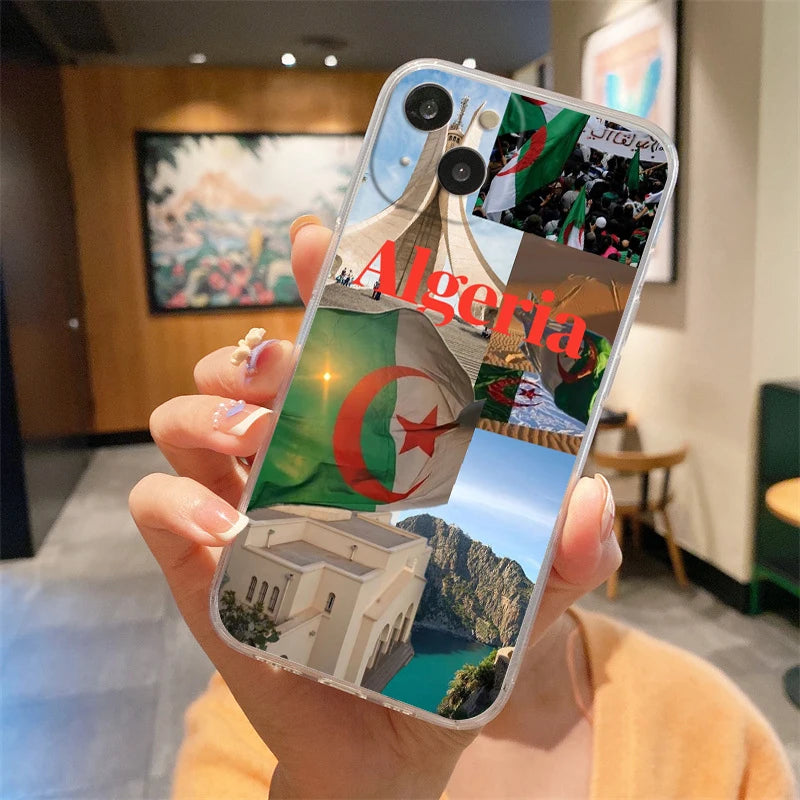 🇩🇿 Ton iPhone, ton identité ! | Coque Transparente Algérie 🔥📱