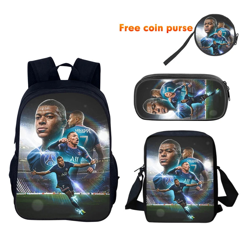 Mbappé Power Trio 🔥🎒⚽ | Le Sac des Jeunes Champions