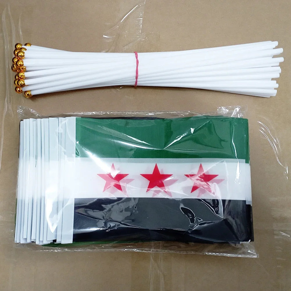 Syria Hand Flags 🔥🇸🇾🚩 | Fais Flotter Tes Couleurs Avec Fierté
