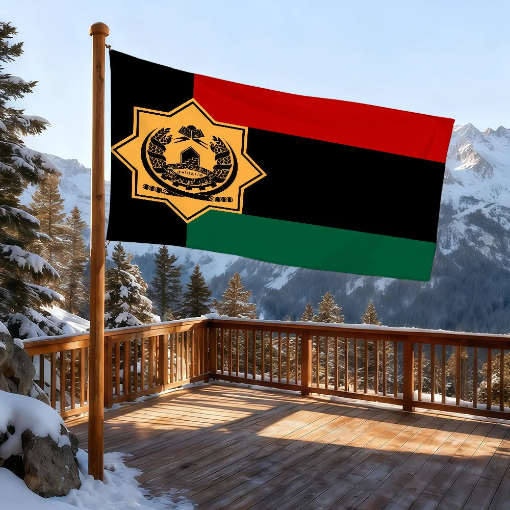 🇦🇫 Transforme ton espace ! | Drapeau Afghanistan Décoratif Ultra Stylé 🔥