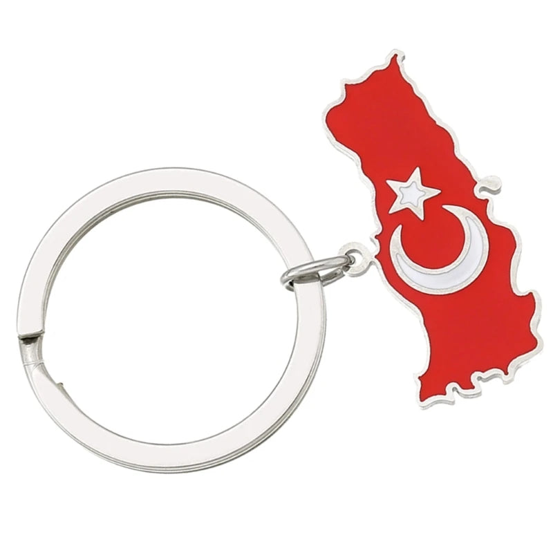 Turkey Map Keychain 🔥🇹🇷🔑 | Emporte La Turquie Partout Avec Toi