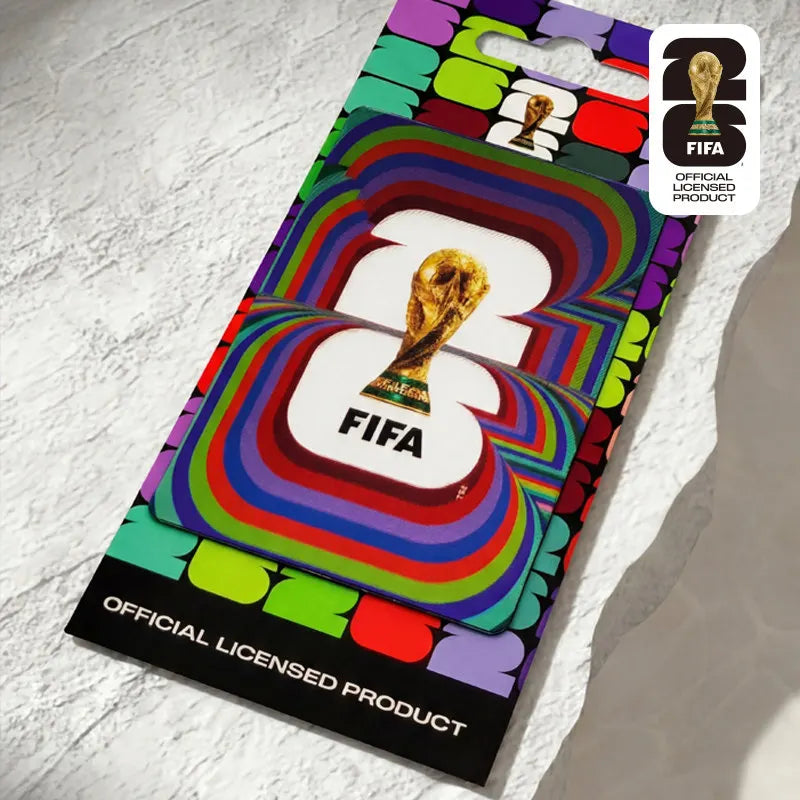 FIFA 2026 Fan Pack | Aimant Réfrigérateur + Épingle Créative | Édition Coupe du Monde