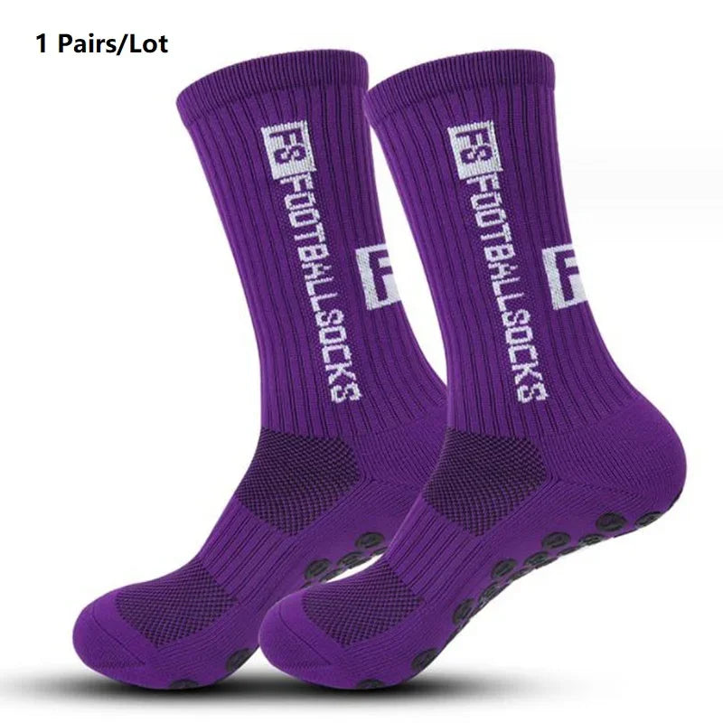 Grip Socks Pro ⚽🔥 | Chaussettes Antidérapantes Football – 23 Coloris – Taille 38-46