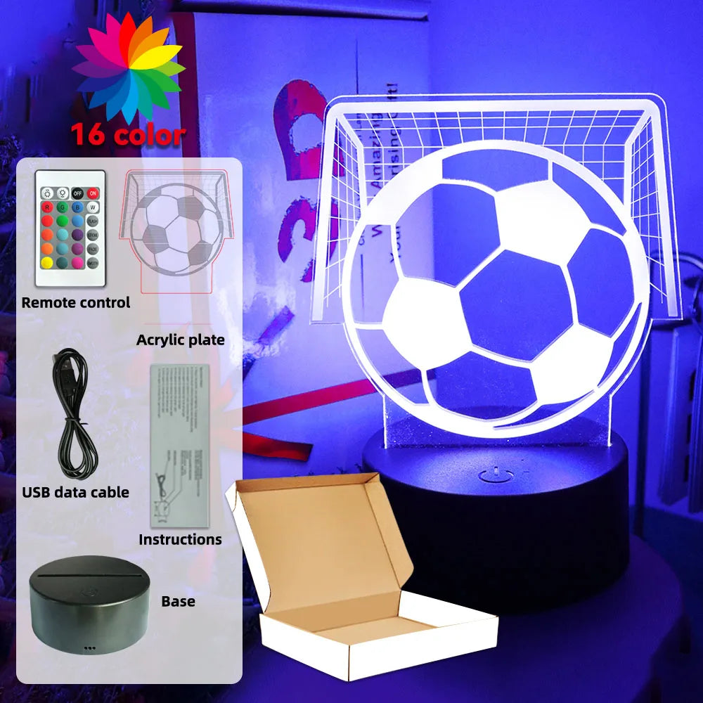 GoalLight RGB 🔥💡⚽ | Ta Chambre Devient Un Stade