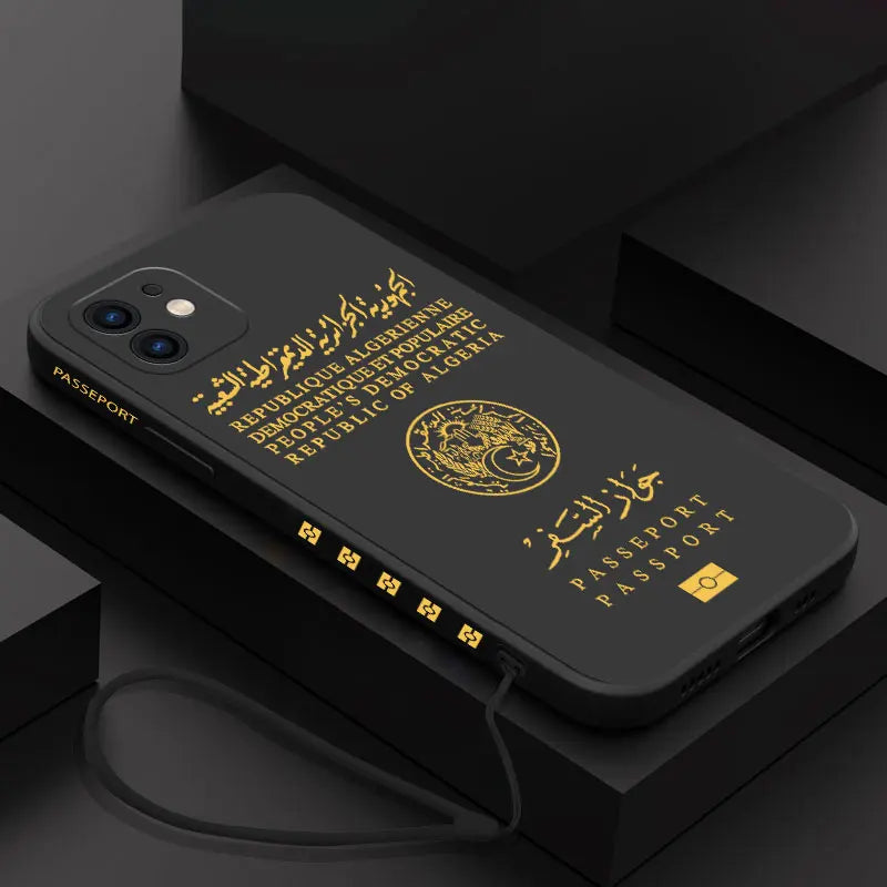 🇩🇿 Ton iPhone en mode identité ! | Coque Passeport Algérie 🔥📱