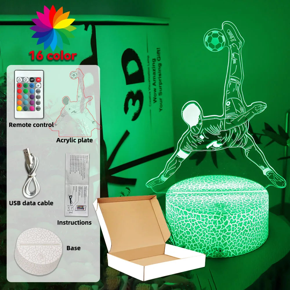 GoalLight RGB 🔥💡⚽ | Ta Chambre Devient Un Stade