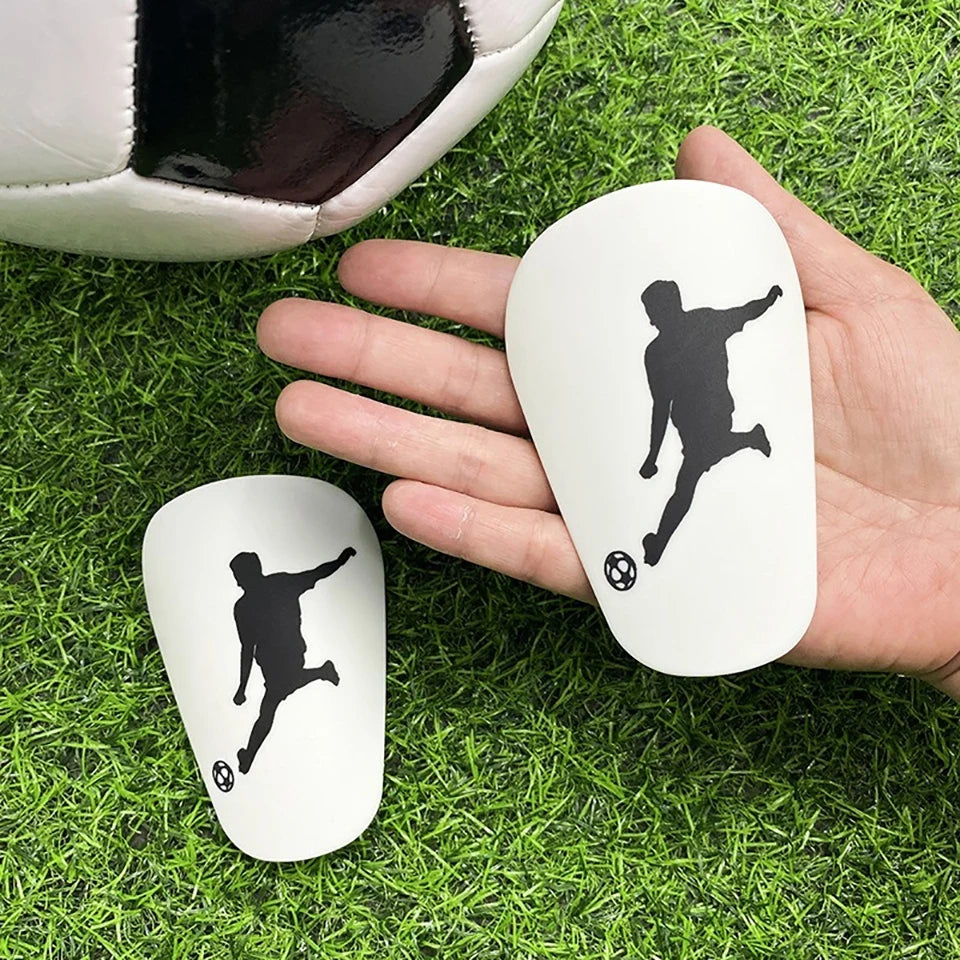 ⚽🔥 Protège-Tibias Loogdeel | Mini Shin Guards EVA+PP | XS & S | Noir & Blanc | Football Entraînement & Match
