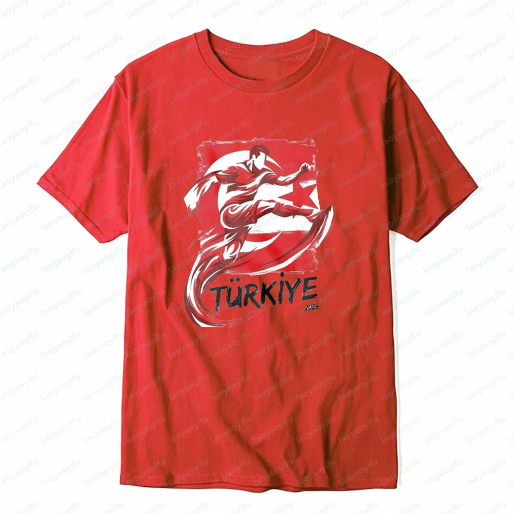 Turkey Fan Tee 🔥🇹🇷⚽ | Représente La Turquie Avec Fierté