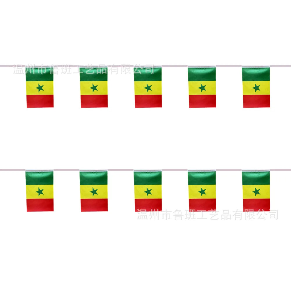 Senegal Bunting Flags 🔥🇸🇳 | Décore Tes Fêtes Avec Style