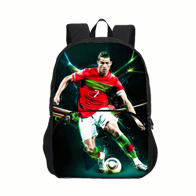 Ronaldo Backpack 🎒🔥⚽ | Style & Performance au Quotidien