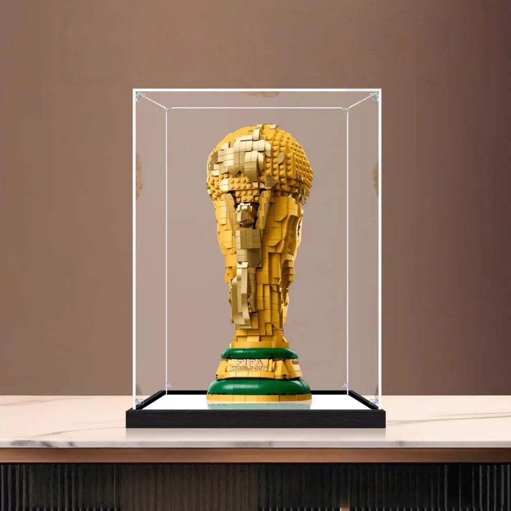 🏆⚽ Boîte de Présentation Premium pour Lego Coupe du Monde 43020 | Protection Anti-Poussière & Mise en Valeur