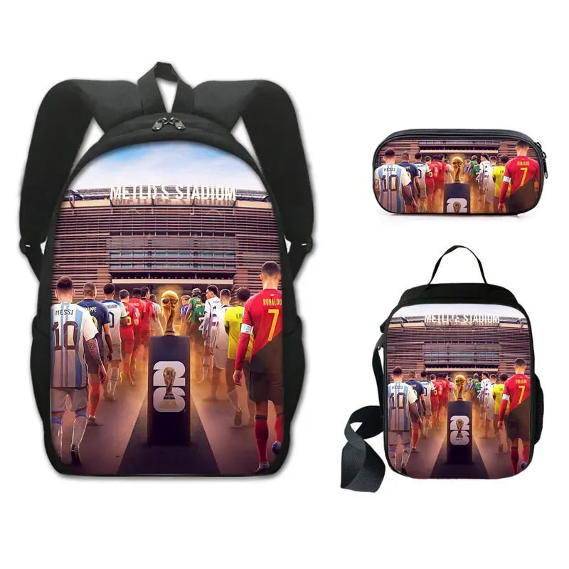 Sac à Dos Football 2026 🔥⚽ | Pack 3 Pièces pour Vrais Fans