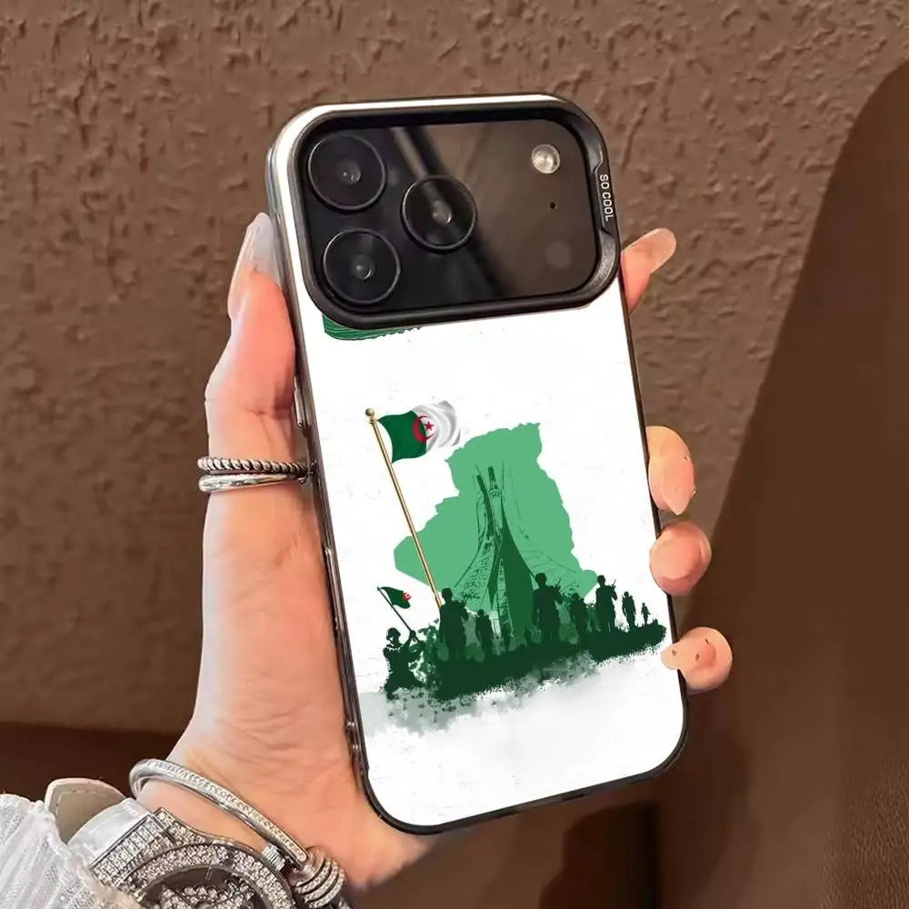 🇩🇿 Protège ton iPhone avec style ! | Coque Drapeau Algérie 🔥📱