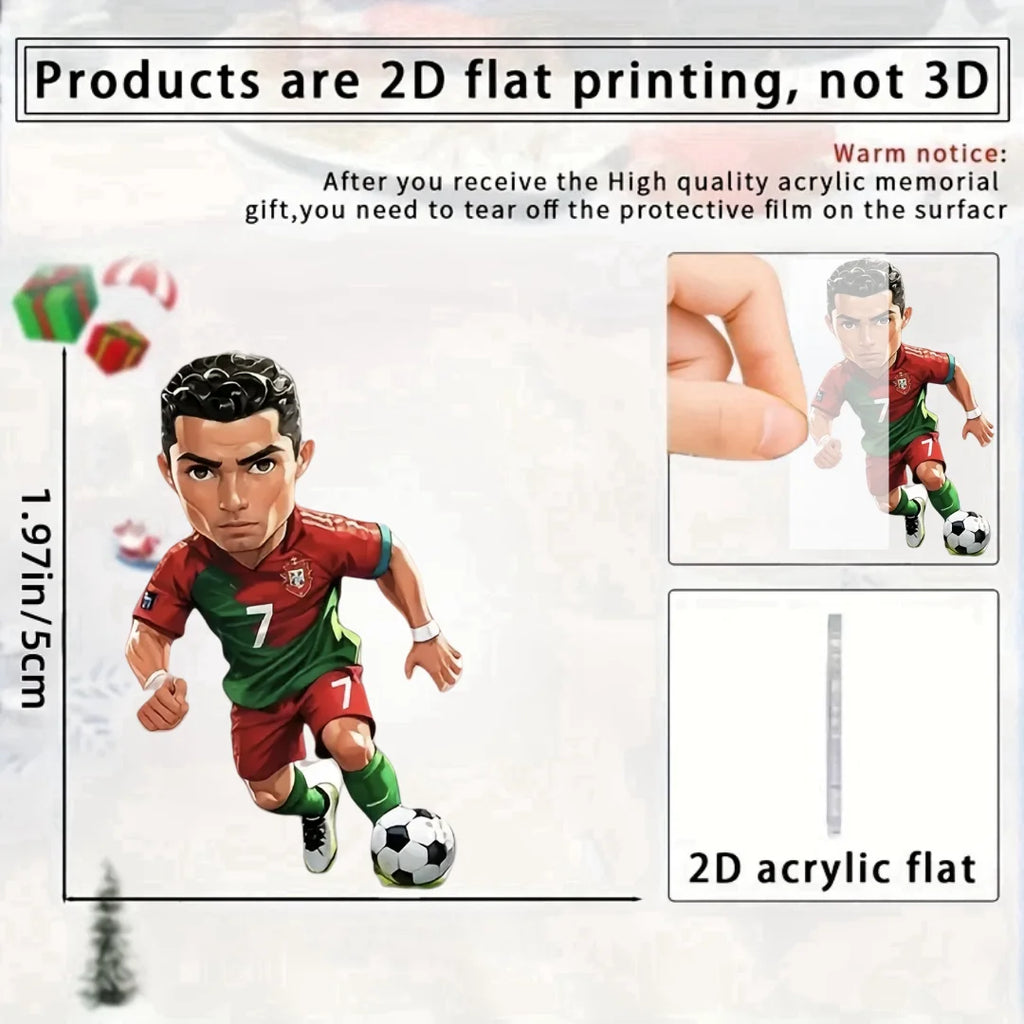 CR7 Acrylic Keychain