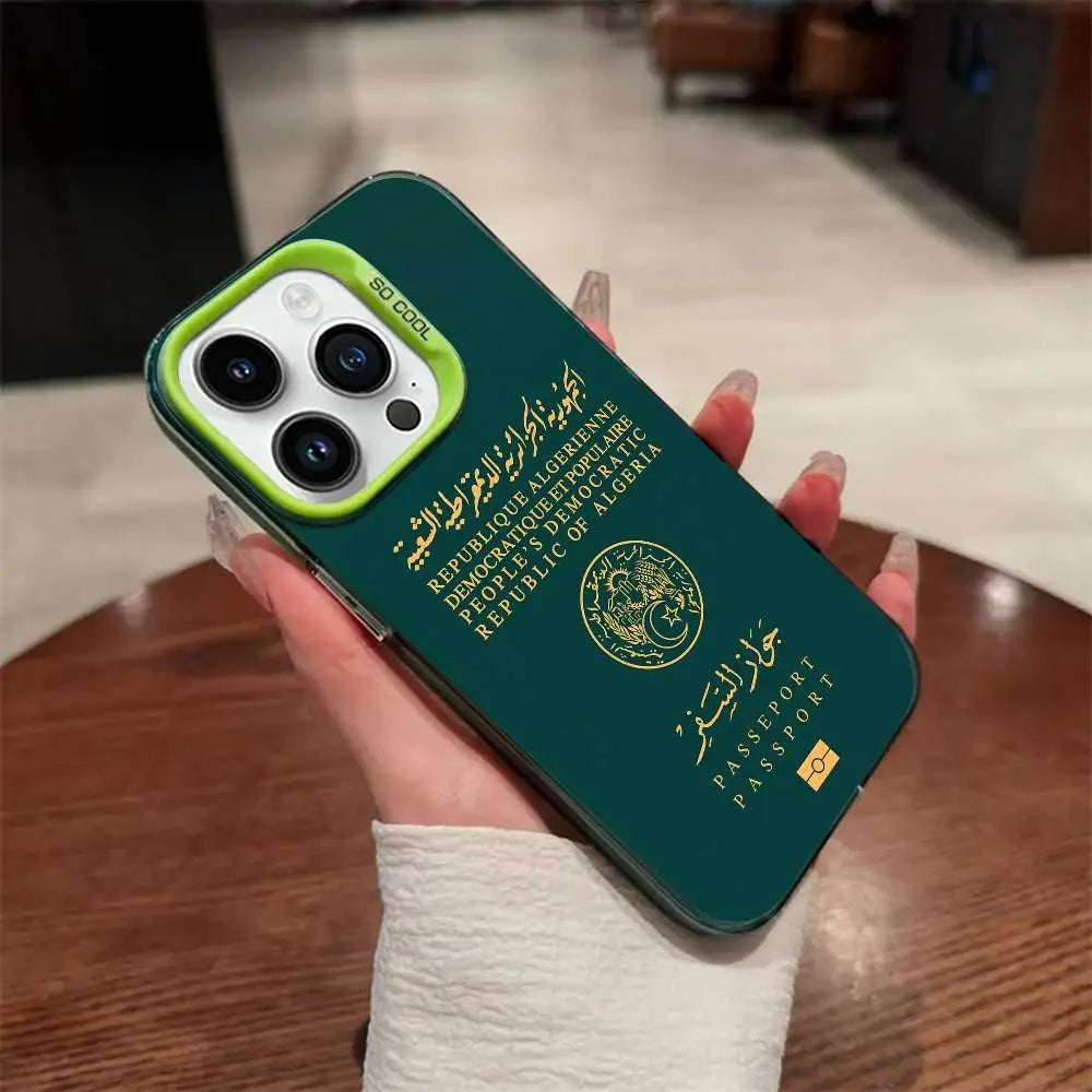 🇩🇿 Ton iPhone = ton identité ! | Coque Passeport Algérie 🔥📱