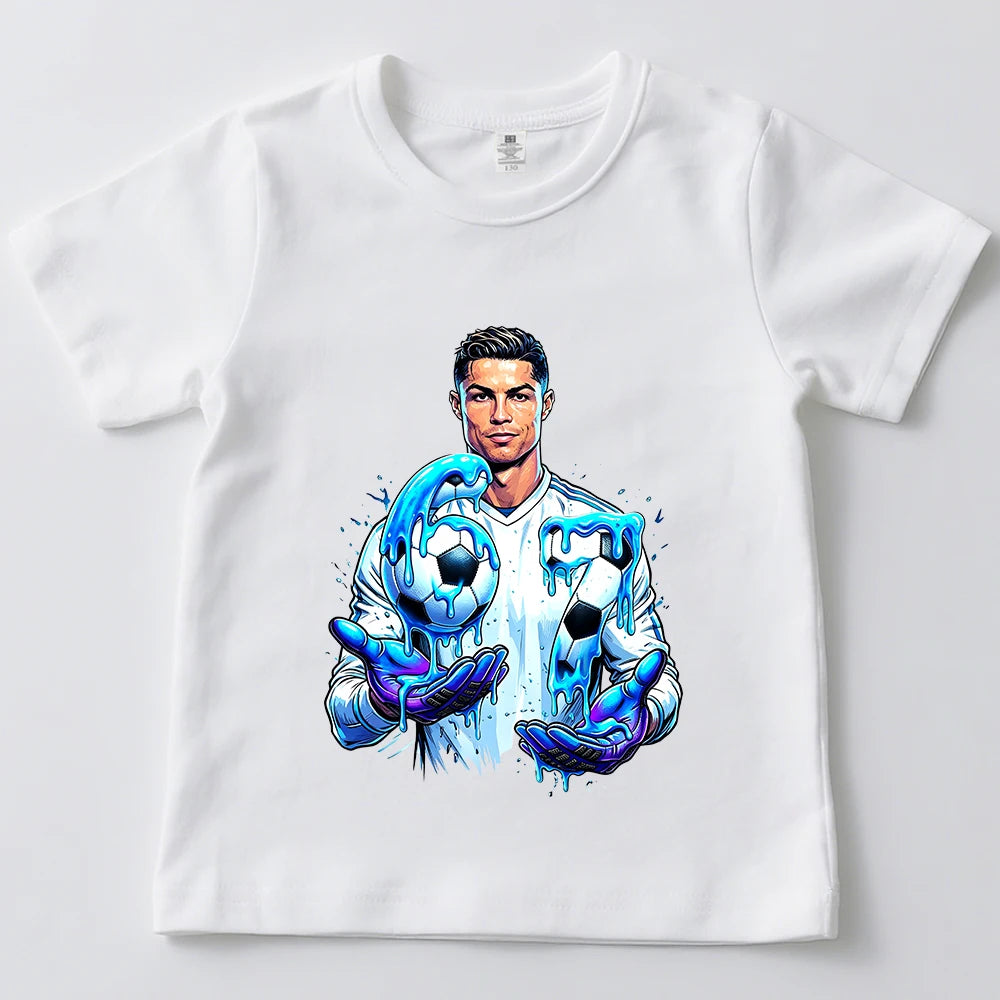 Ronaldo 67 T-Shirt 👕⚽ | Look Foot Stylé pour Enfants Été 2026