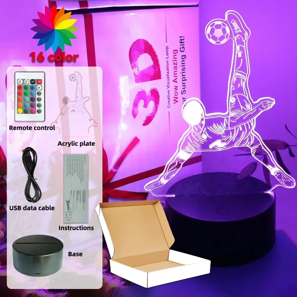 GoalLight RGB 🔥💡⚽ | Ta Chambre Devient Un Stade