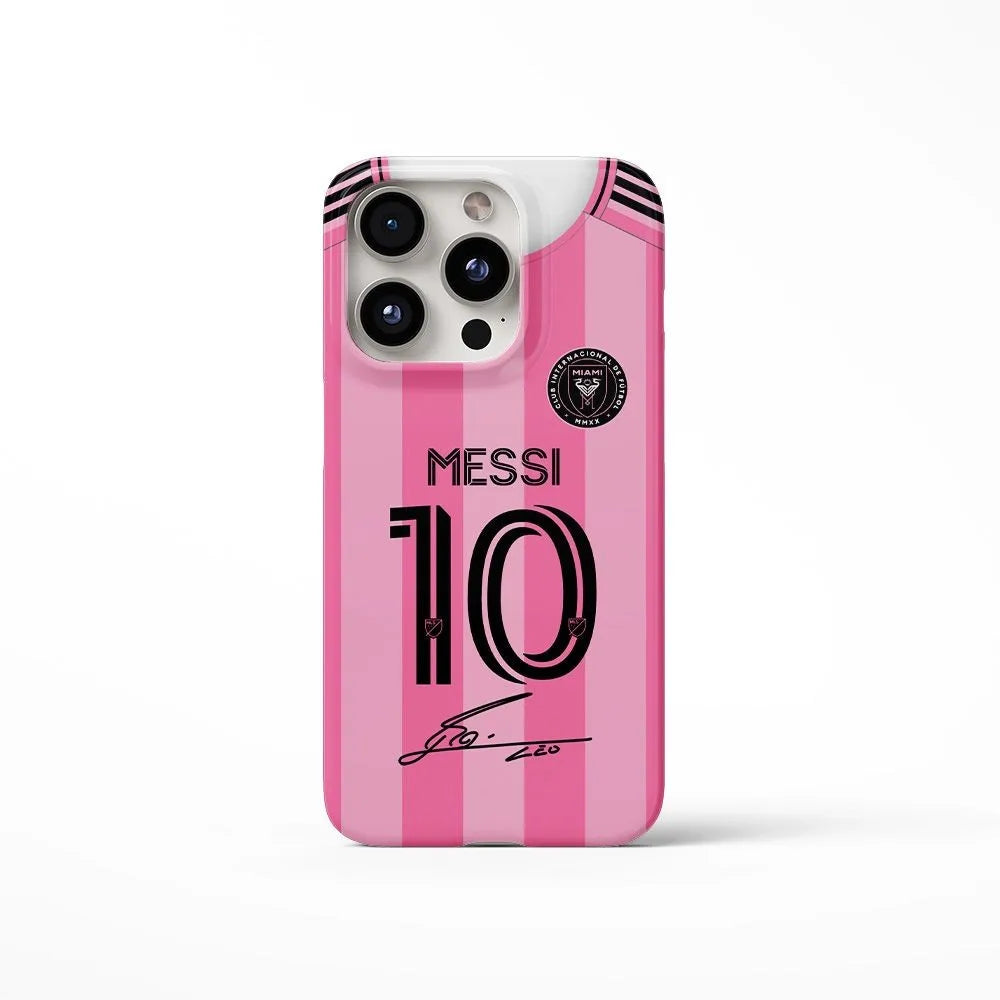Messi Gloss Elite 🔥📱⚽ | Coque iPhone Fan Messi Finition Brillante – iPhone 11→17 | 2 Coloris