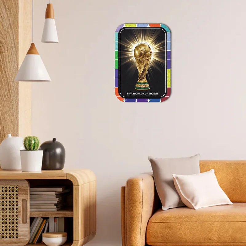 Puzzle en Bois Officiel FIFA 2026 🏆 - 200 Pièces Découpe Laser | Boîte Incluse | Déco & Cadeau Collector