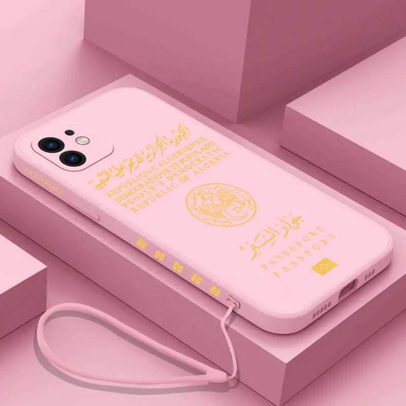 🇩🇿 Ton iPhone en mode identité ! | Coque Passeport Algérie 🔥📱