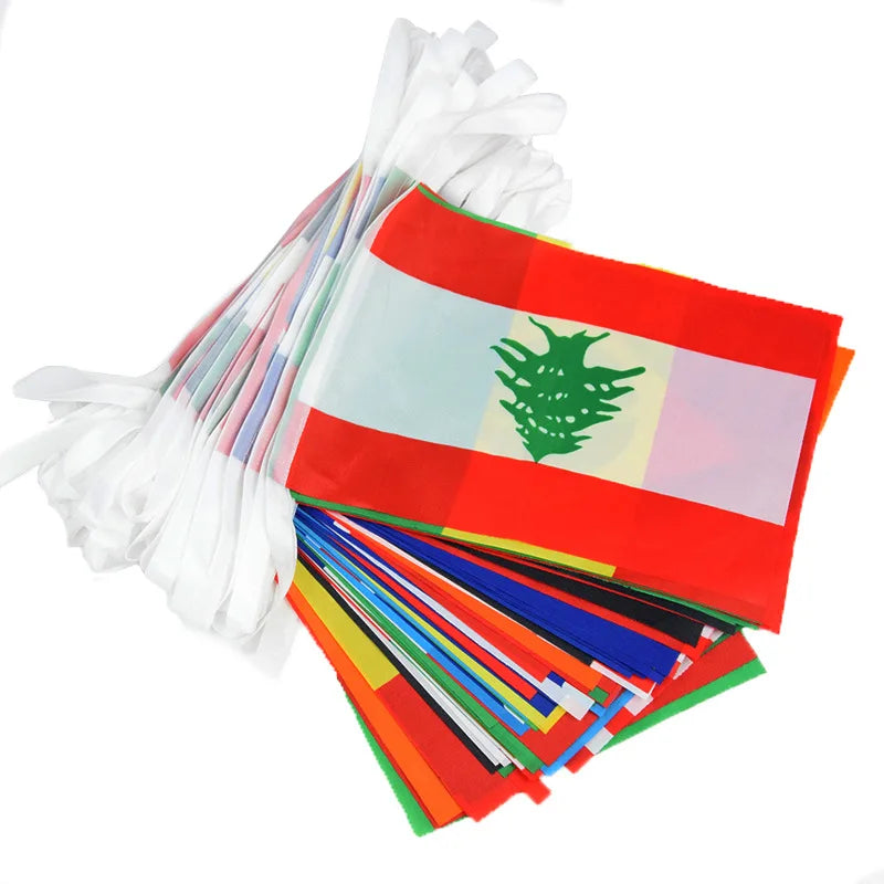 World Flags Banner 🔥🌍🚩 | Le Monde Réuni Dans Une Décoration