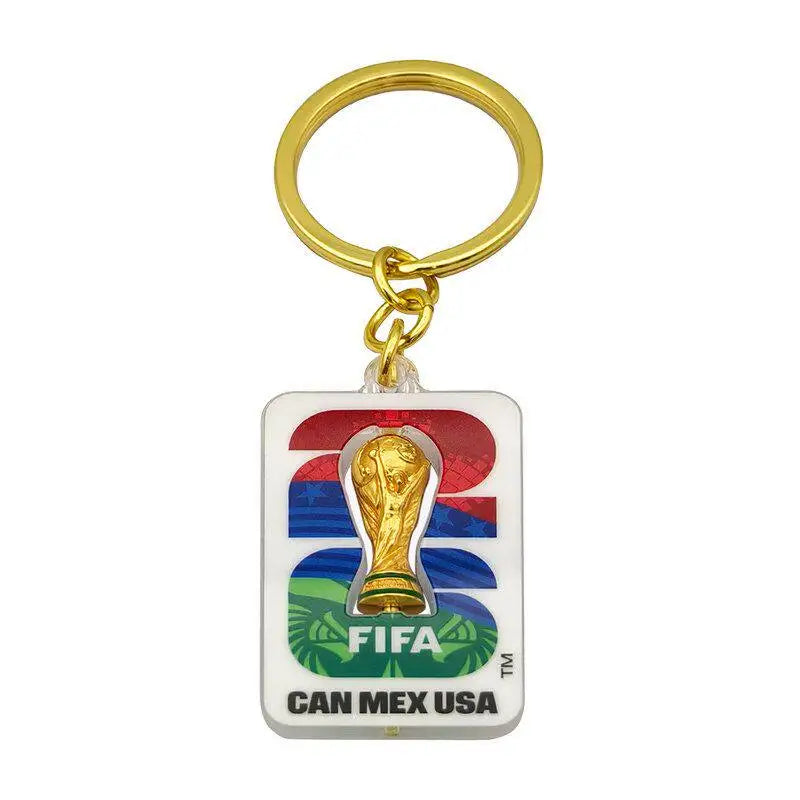 Porte-Clés Trophée Hercules 3D 🏆 - Rotatif | Coupe du Monde FIFA 2026 | Souvenir Collector