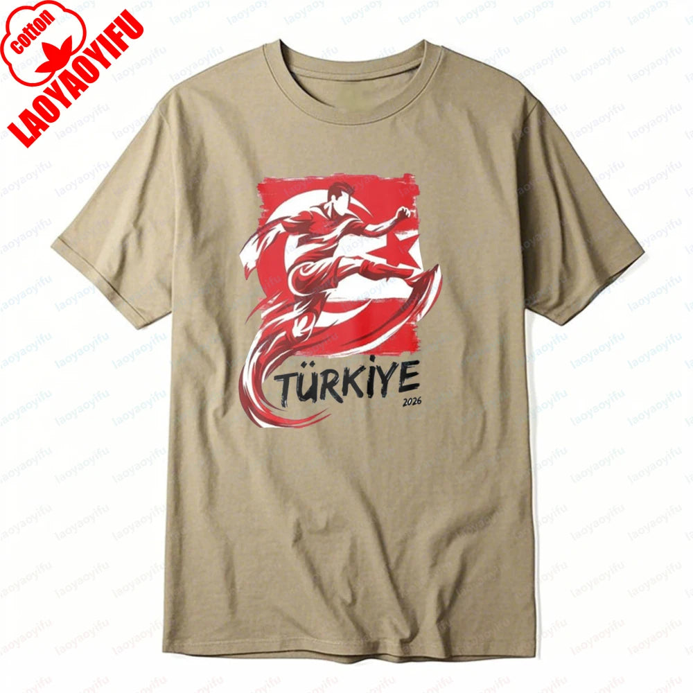Turkey Fan Tee 🔥🇹🇷⚽ | Représente La Turquie Avec Fierté