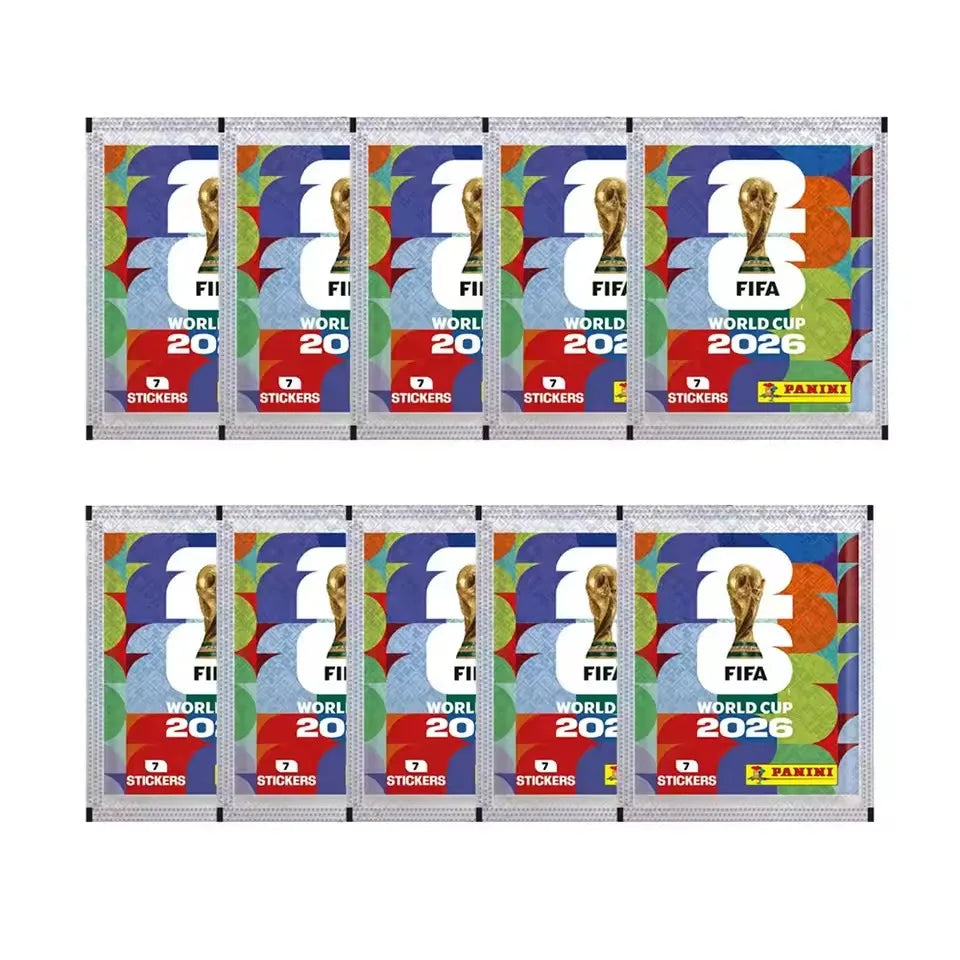 Coffret Collector Autocollants Panini FIFA Coupe du Monde 2026 – 50 Sachets