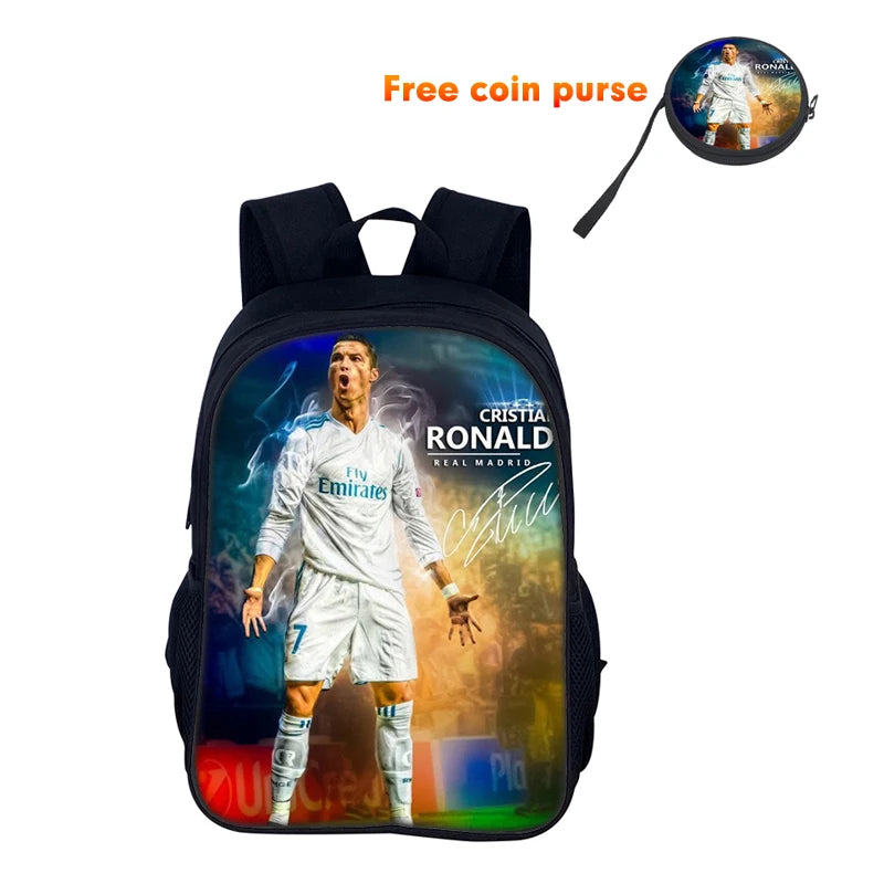 Ronaldo School Trio 🔥🎒⚽ | Le Sac des Étudiants Champions