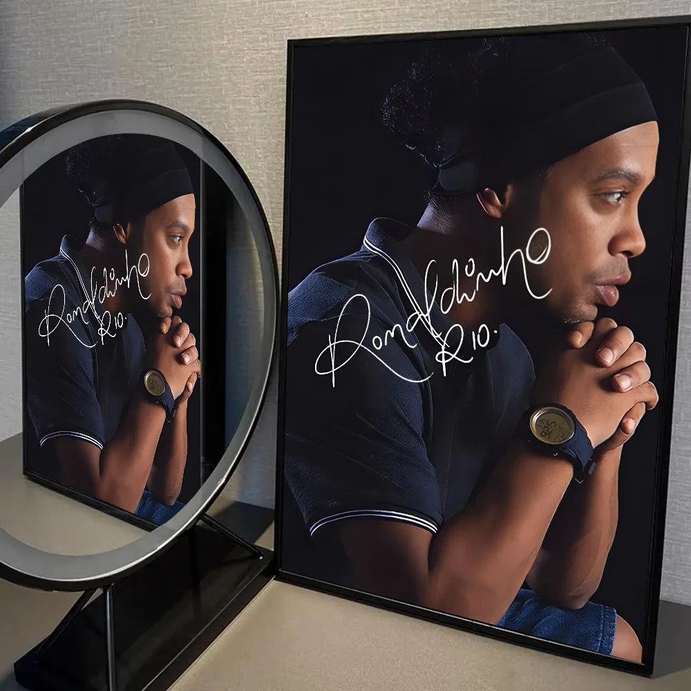 Dinho Magic Wall Art 🔥✨🇧🇷 | L'Art Et La Magie Du Football